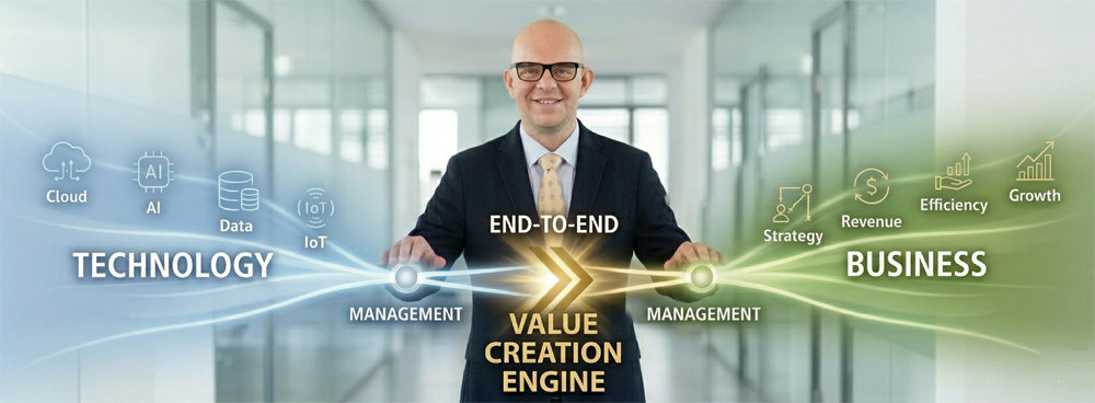 Boris Milo verbindet Technology und Business zu einer End to End Value Creation Engine für digitale Wertschöpfung