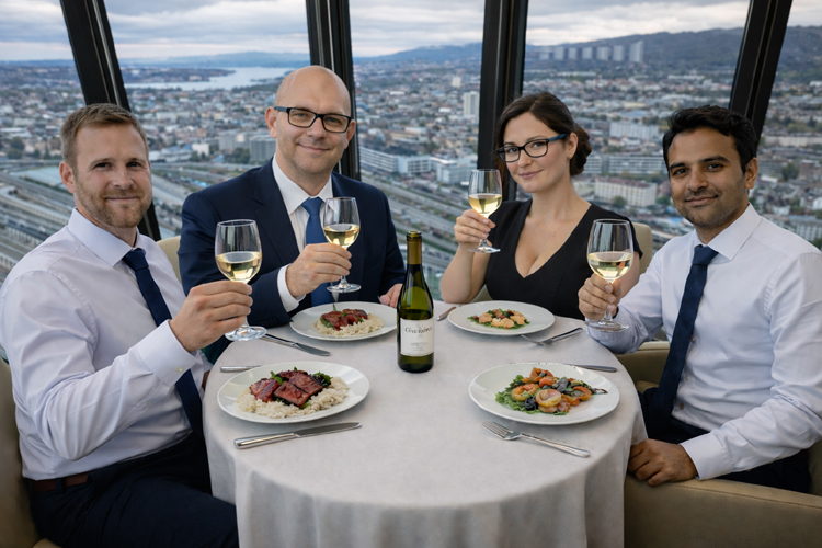 Boris Milo - Events - Clouds Zuerich Geschaeftsessen Boris Milo 2